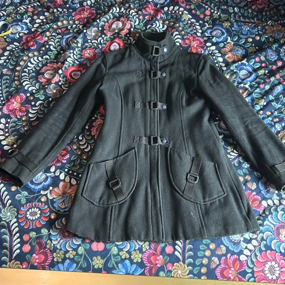 Bedo wool military utility style coat. S